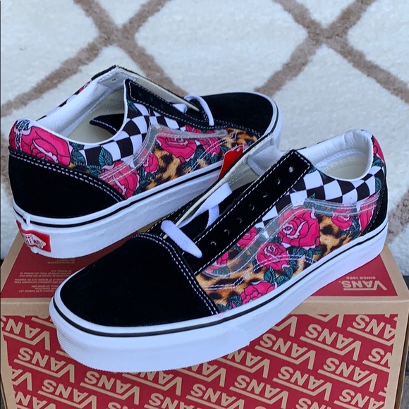 VANS OLD SKOOL ROSE Animalchck True White WMNS - Picture 5 of 16